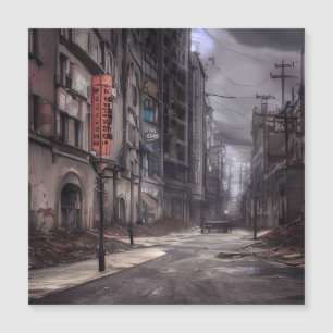 放棄された都市 Post Apocalytic Dystopian World