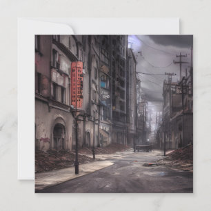 放棄された都市 Post Apocalytic Dystopian World