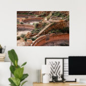 放棄された金ゴールド鉱山 ポスター (ホームオフィス)