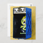 放棄された電話ブース ポストカード (正面/裏面)