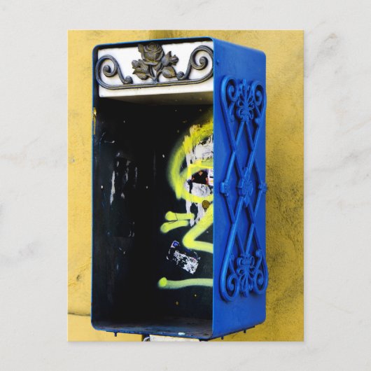 放棄された電話ブース ポストカード (正面)