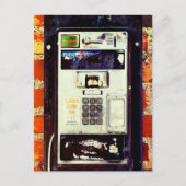 放棄されたPayphone ポストカード (正面)