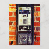 放棄されたPayphone ポストカード (正面)