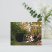 放棄されたRRトンネル#2はがき ポストカード (スタンド正面)