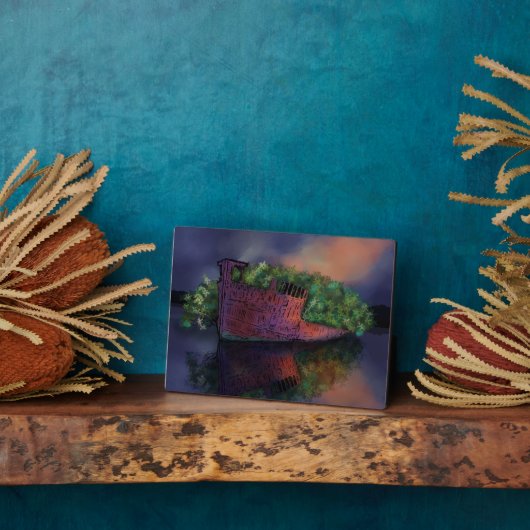 放棄されたSSアイルフィールドのプラーク フォトプラーク (側面)