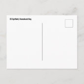 放棄されたSSフィールドはがき ポストカード (裏面)