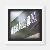 放棄する マグネット (正面)