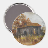 放棄バーンファームカントリー素朴マグネット マグネット (正面/裏面)