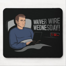 放棄ワイヤー水曜日! マウスパッド