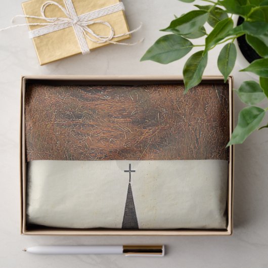 放棄素朴された教会絵を描の切り離し 薄葉紙 (ギフト)