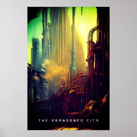 放棄都市 ポスター (正面)