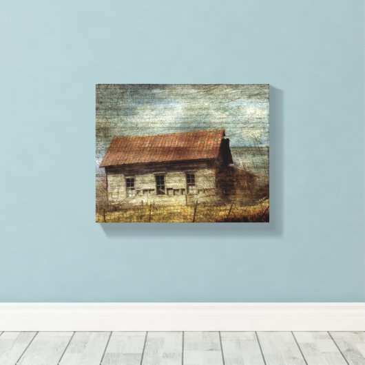 放棄 キャンバスプリント (インサイチュ (ウッドフロア))