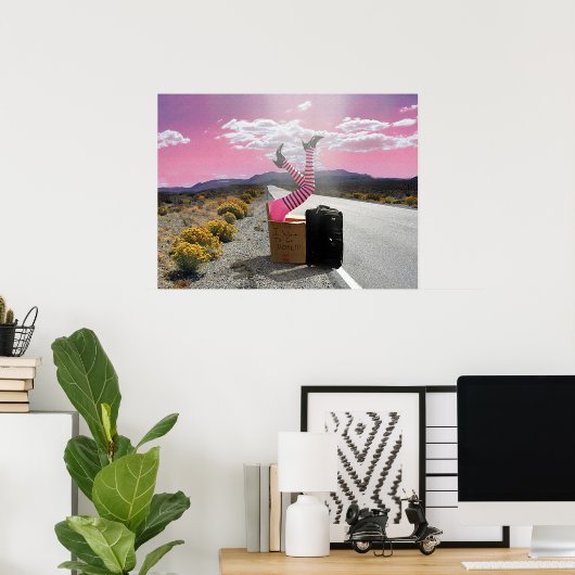 放棄 ポスター (ホームオフィス)