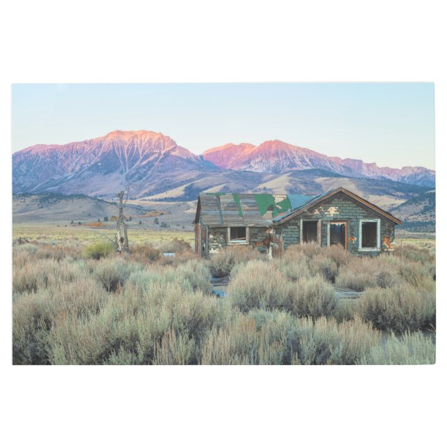 放棄 メタルプリント (正面)