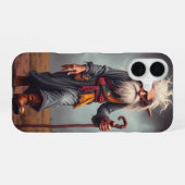 放浪のエルフの魔法使い iPhone 16ケース (裏面横)