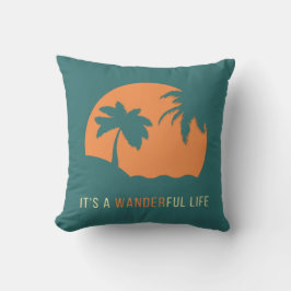 放浪の人生だ クッション