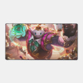 放浪の飼育員のゲームデスクマット | カスタマイズ可能 デスクマット (正面)