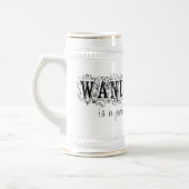 放浪は強い病気だ ビールジョッキ (左)