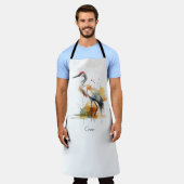 放浪クレーカスタムン エプロン (着用した状態)