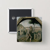 放浪者か放蕩な息子、c.1510 缶バッジ (正面&裏面)