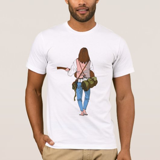 放浪者のTシャツ Tシャツ (正面)