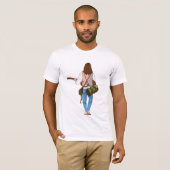 放浪者のTシャツ Tシャツ (正面フル)