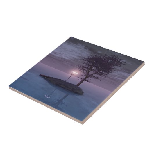 放浪者装飾瓦 タイル (側面)