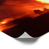 放火中の人 ポスター (角)