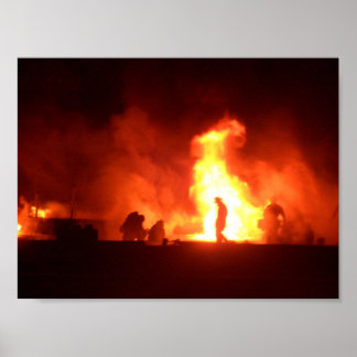 放火中の人 ポスター