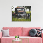 放牧される キャンバスプリント (インサイチュ (リビング))