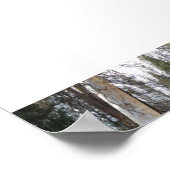 放牧の鹿ヨセミテのカラー写真 ポスター (角)