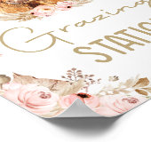 放牧ステーションハイランダーカウボーホファーム誕生日 ポスター (角)