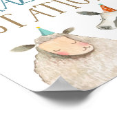 放牧ステーションファームアニマルズパンプキンボーイ誕生日 ポスター (角)