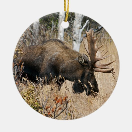 放牧ブルムース セラミックオーナメント (正面)