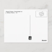 放牧中 ポストカード (裏面)