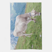 放牧牛のキッチンタオル キッチンタオル (縦)