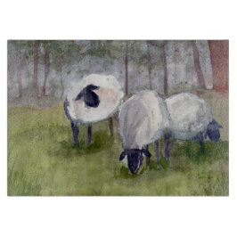 放牧素朴羊 カッティングボード