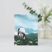 放牧絵を描馬 ポストカード (スタンド正面)