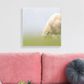 放牧羊の自然写真 キャンバスプリント (インサイチュ (リビング))