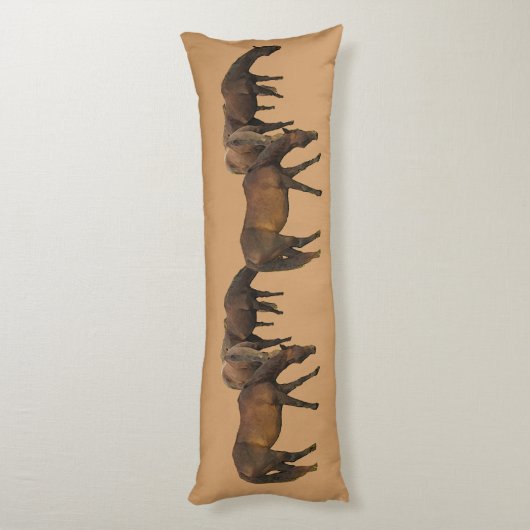 放牧馬抱き枕 ボディピロー (裏面 (縦))