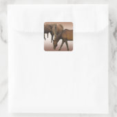 放牧馬 スクエアシール (バッグ)