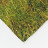 放牧馬 フリースブランケット (角)