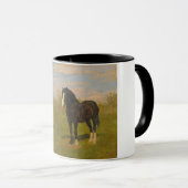 放牧馬(by Rosa Bonheur) マグカップ (正面右)