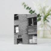 放置されたアパートメント 賃貸 ポストカード (スタンド正面)