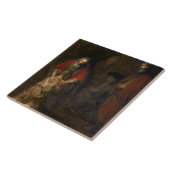 放蕩な息子のリターン、c.1668-69 タイル (側面)