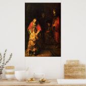 放蕩息子の帰還プリント ポスター (キッチン)