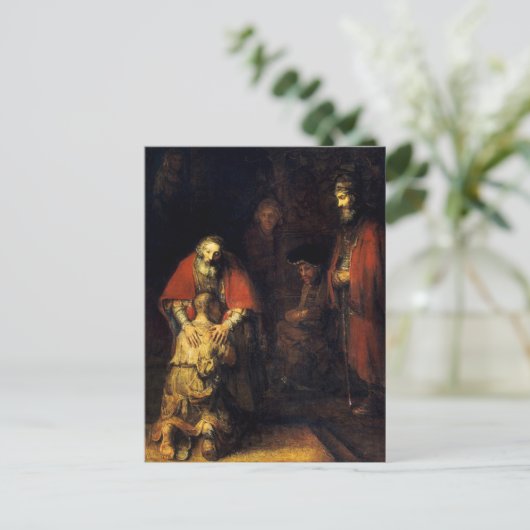 放蕩息子の帰還感動的。 ポストカード (スタンド正面)