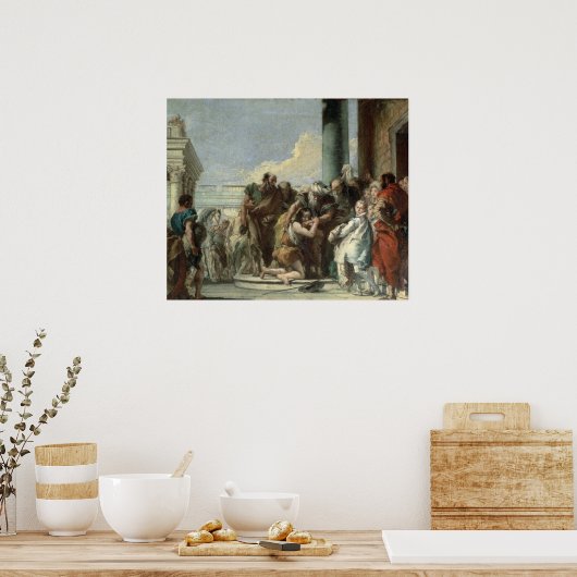 放蕩息子の帰還, 1780 ポスター (キッチン)