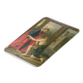 放蕩息子の帰還、1823 (カンバの油) マグネット (左側)