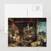 放蕩息子の帰還、c.1618 ポストカード (正面/裏面)